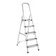 Polder 5-Step Ladder Aluminum