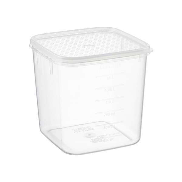 square plastic storage containers