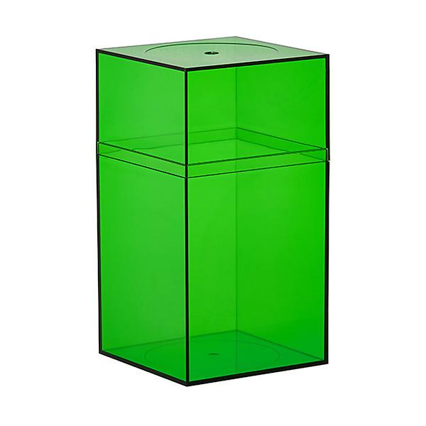 Amac Medium Goodie Bin with Scoop Clear, 4-1/2 x 3-9/16 x 3 H | The Container Store