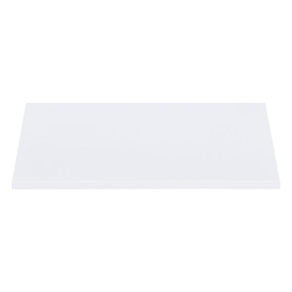 White Enameled QBO Steel Cube Shelf