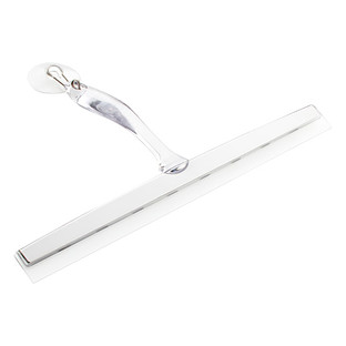 iDesign Clear & Stainless Steel Squeegee