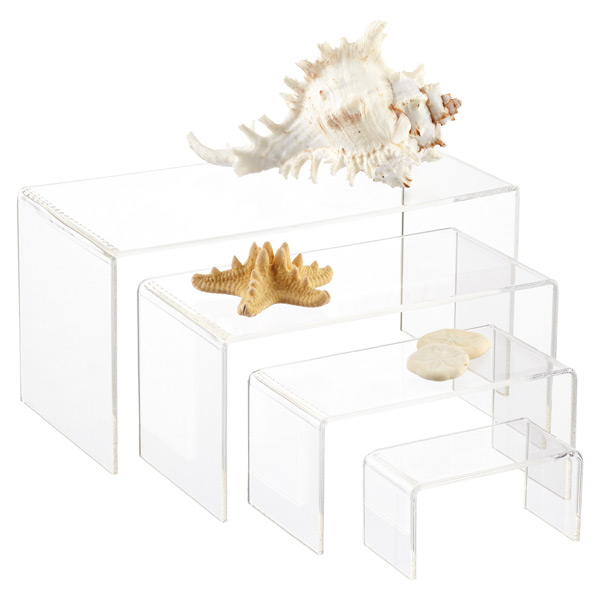 Acrylic Risers Display Risers The Container Store