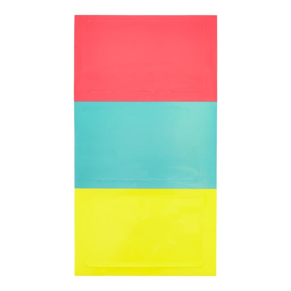 Dry Erase Labels - Three by Three Reusable Dry Erase Silicone Labels | The Container Store