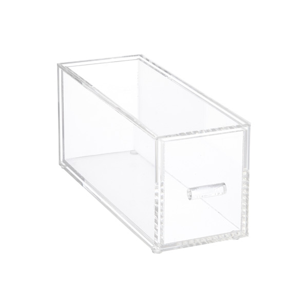Small Luxe Acrylic Modular Drawer Clear
