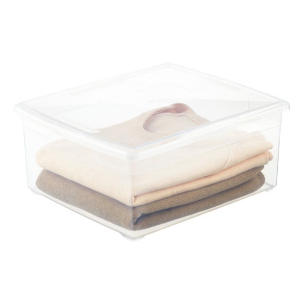 Our Clear Storage Box Cases The Container Store