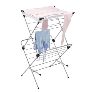 Polder 2-Tier Mesh-Top Clothes Drying Rack