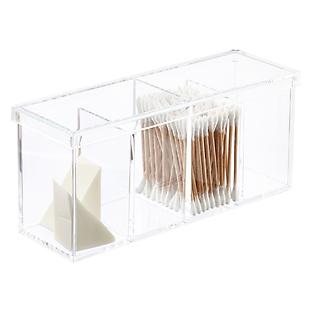 4 Section Acrylic Storage Containers