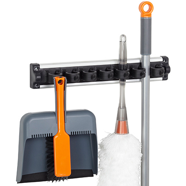 Details about   Wall Mounted Brush Broom Hanger Mop Organizer Holder Storage Kitchen Tool 
