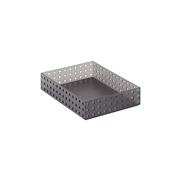 like-it Bricks 11" Wide Short Bin Smoke