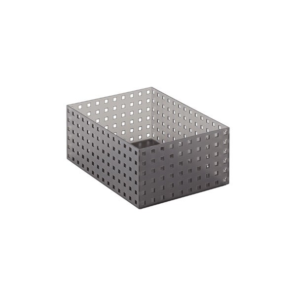 like-it Bricks 11" Wide Tall Bin Smoke