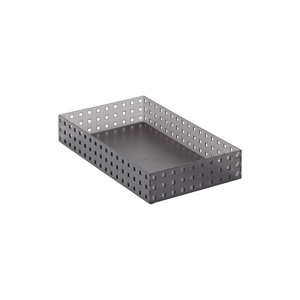 like-it Bricks 13-3/4" Wide Short Bin Smoke