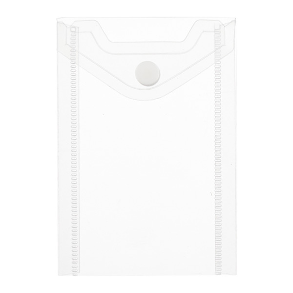 Business Card Snap Pouch Clear