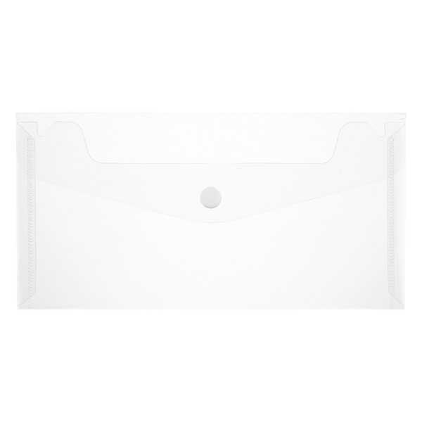 Envelope Snap Pouch Clear