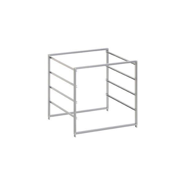 Elfa Medium 4-Runner Cabinet-Sized Frame Platinum