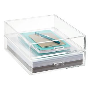 6x Clear Plastic Handbag Storage Organizer Acrylic Display Box w/ Magnetic  Door