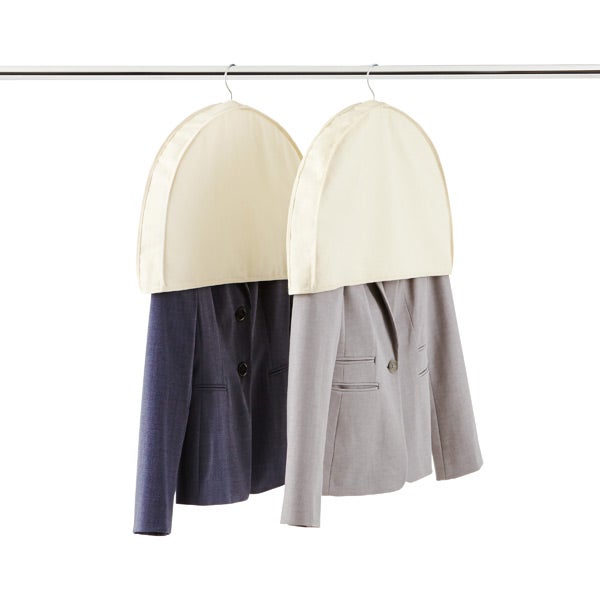 cotton dress covers Amazon.com: Premium 40 Short Cotton Garment Bag For Hanging Clothes And Storage | Wide 6 Gusset & 4 Cedar Blocks For Fresh Smell And Moth Protection