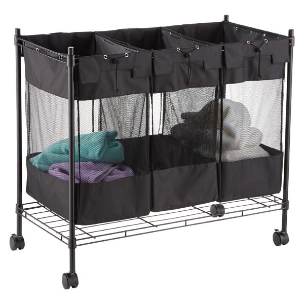Heavy-Duty Triple Storage Bin