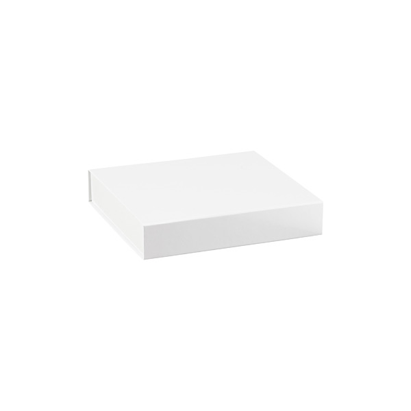 Collapsible Gift Box White Glossy