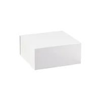 Glossy White Collapsible Gift Boxes