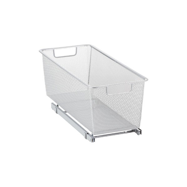 Elfa X-Narrow 2-Runner Mesh Easy Glider Platinum