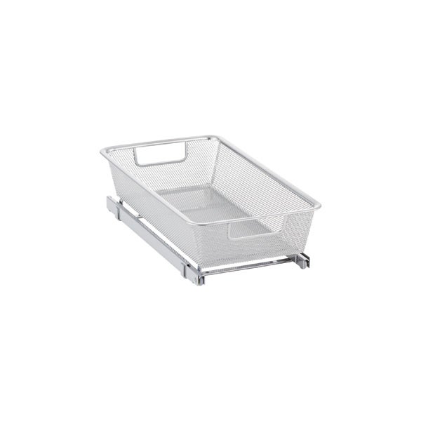 Elfa X-Narrow 1-Runner Cabinet-Sized Easy Glider Platinum