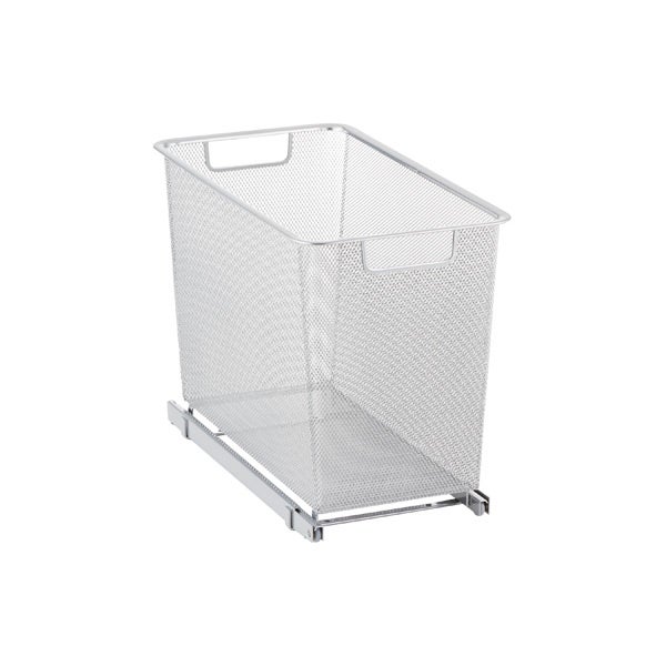 Elfa X-Narrow 3-Runner Cabinet-Sized Easy Glider Platinum