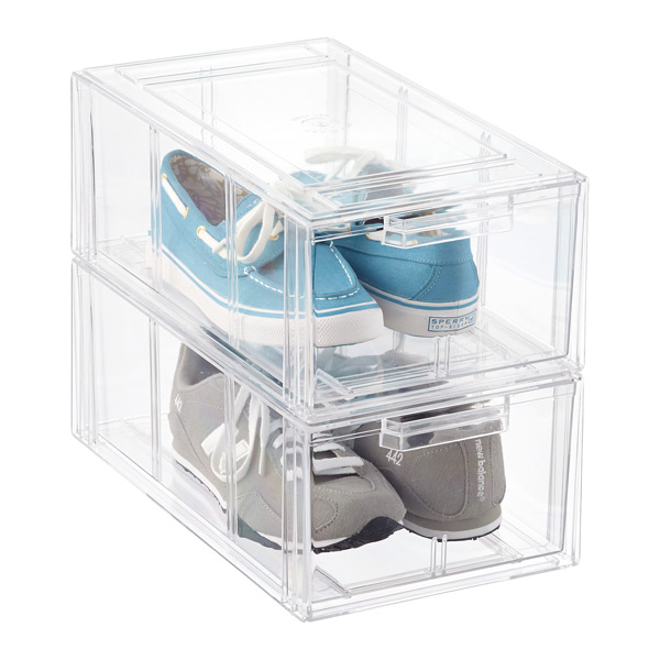 stackable shoe drawers