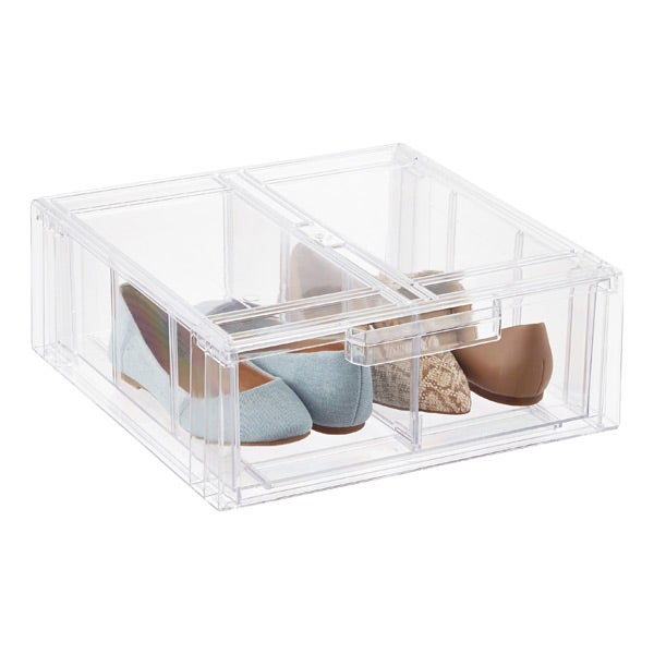 Clear Shoe Cabinets Shoe Drawers The Container Store