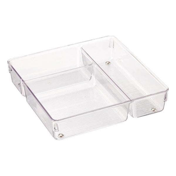 replaced- iDesign Linus 3-Section Drawer Organizer