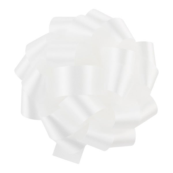 White Satin Bow
