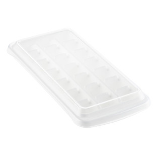 White, One Set, Silicone Ice Cube Molds, Small Ice Trays With Lid