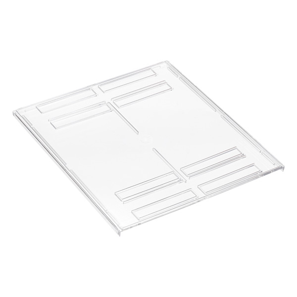 The Container Store Clearline Open Bin Lid Clear