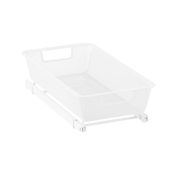 Elfa X-Narrow 1-Runner Cabinet-Sized Mesh Easy Glider White