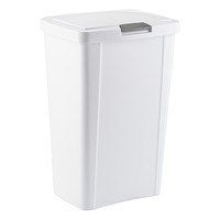 Sterilite White Touch Lock 13-Gallon Waste Can