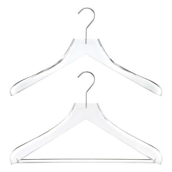 Coat Hanger Superior Acrylic Coat Hangers The Container Store