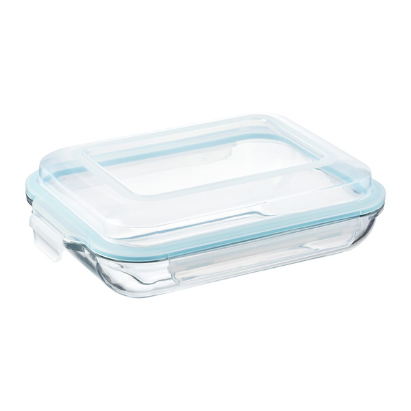 Glasslock Plus Rectangular Food Storage with Lids | The Container Store