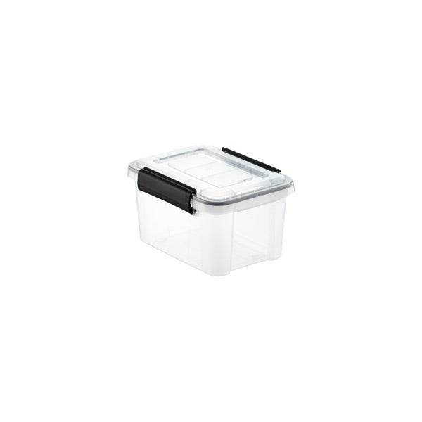 6.5 qt. Weathertight Tote Clear