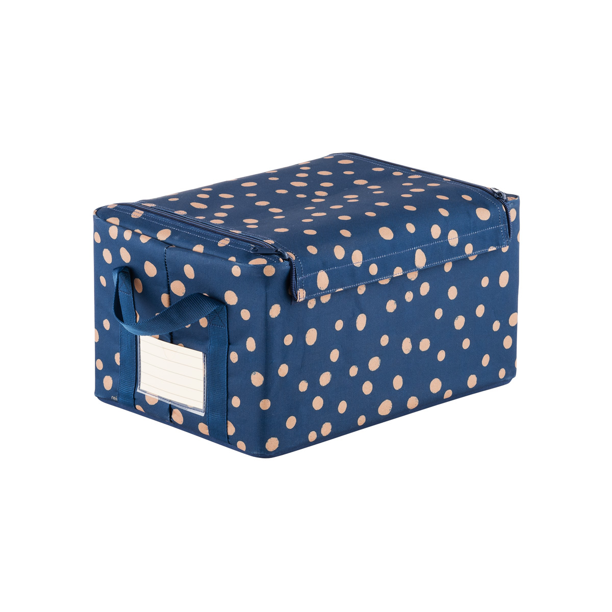 Scattered Dots Fabric Storage Box by reisenthel | The Container Store