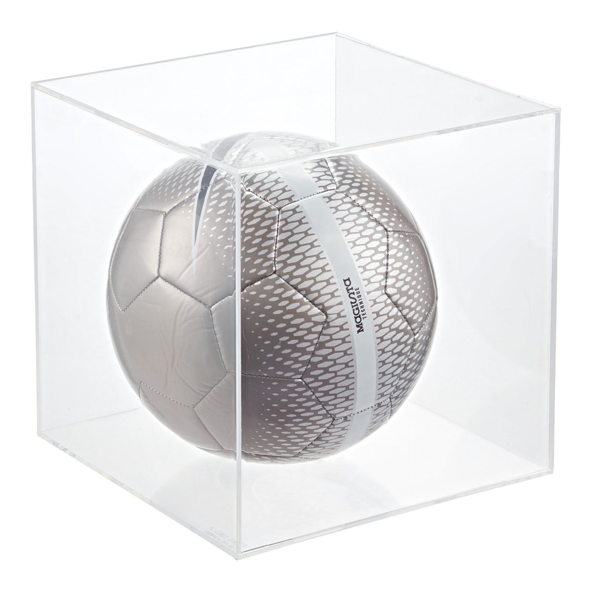 Ballqube Basketball & Soccer Ball Display Cube