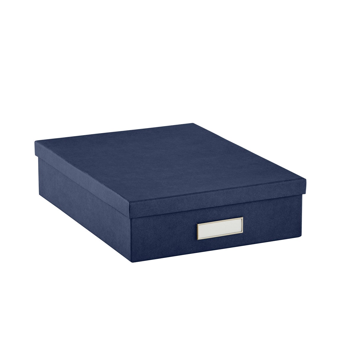 Bigso Navy Stockholm Office Storage Boxes The Container Store