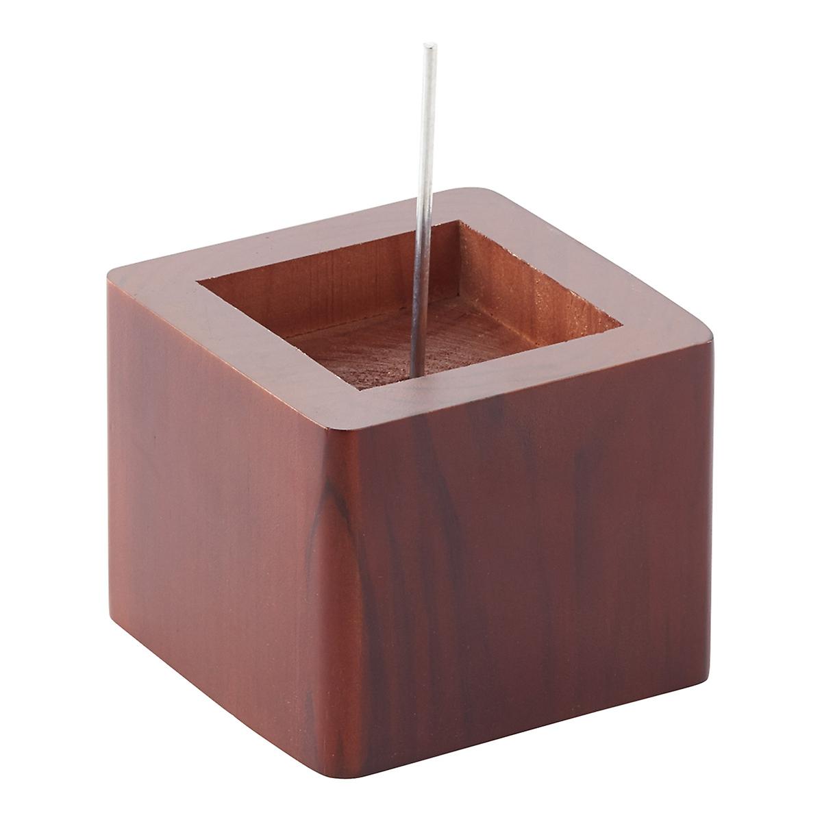 Walnut Solid Wood Bed Risers | The Container Store
