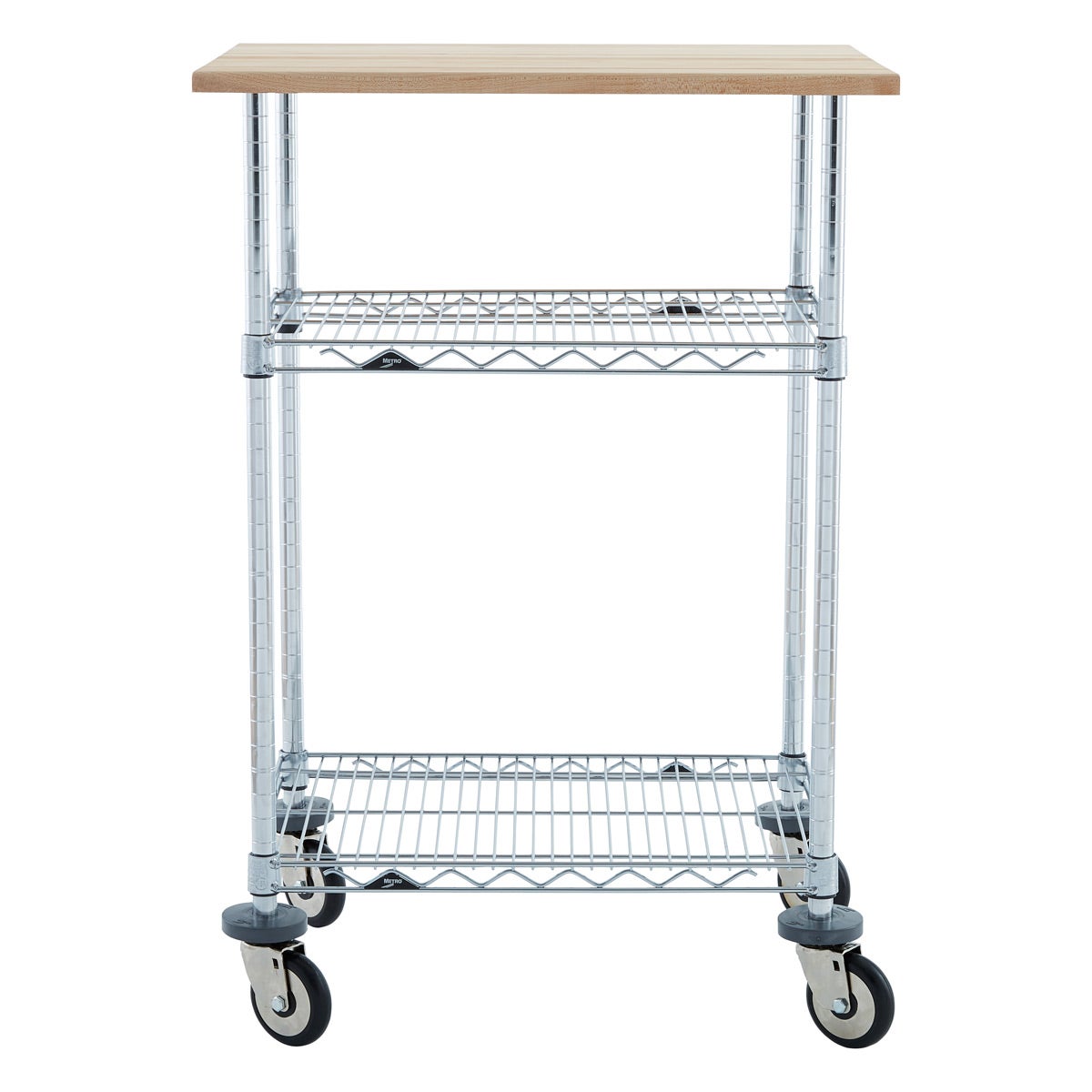 InterMetro Chef's Cart Silver