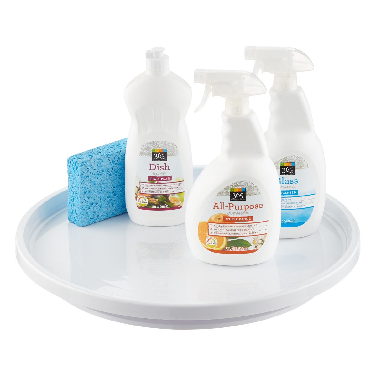 Removed MTMD- White 18" Lazy Susan