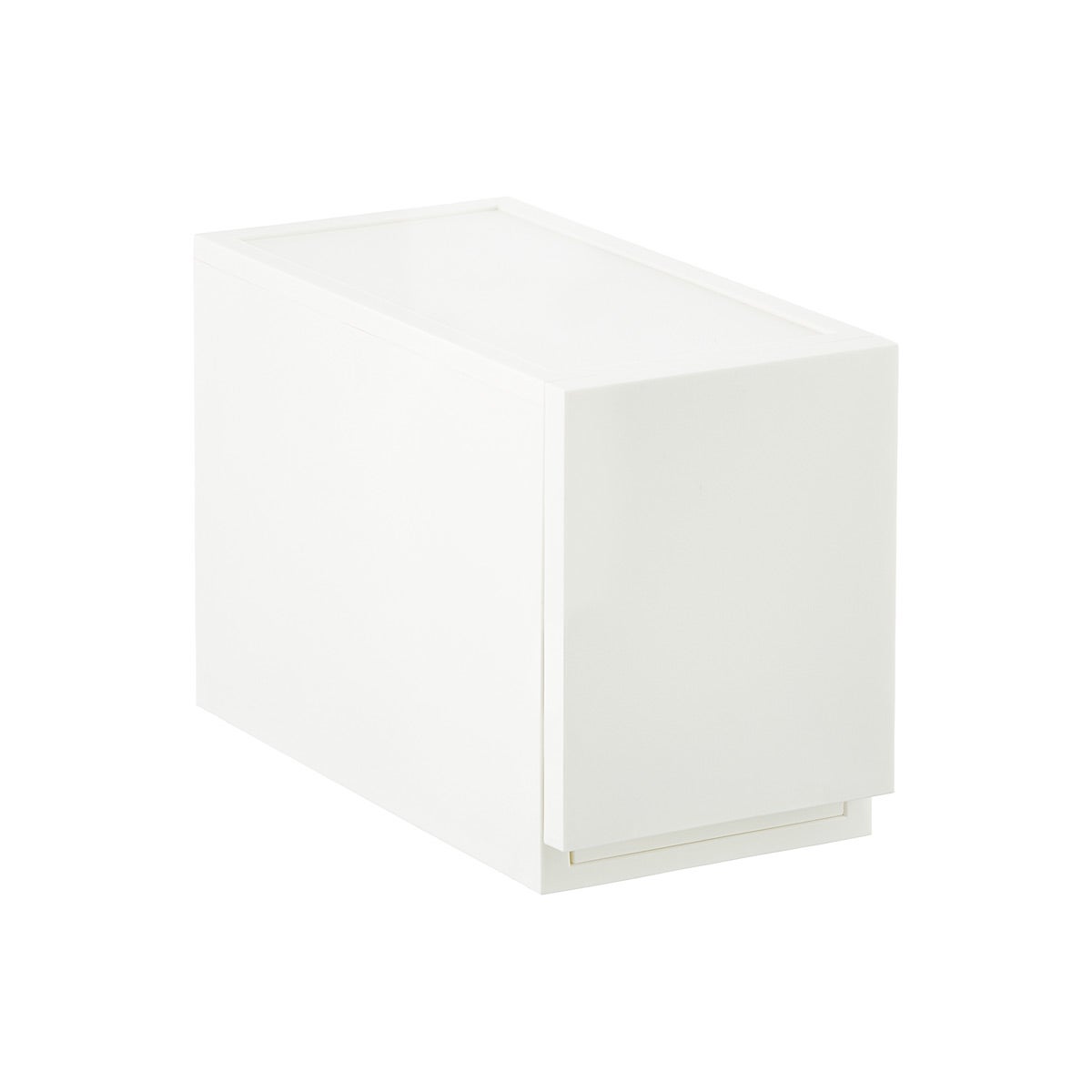 Astage Tall Opaque Modular Stackable Drawer White