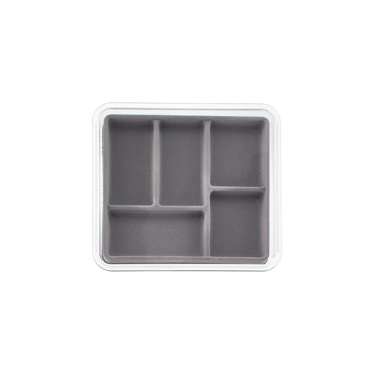 Grey Stackable Jewelry Tray System The Container Store