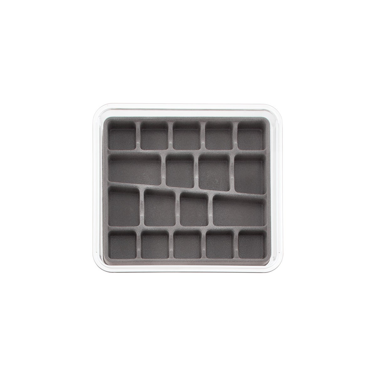 Grey Stackable Jewelry Tray System The Container Store