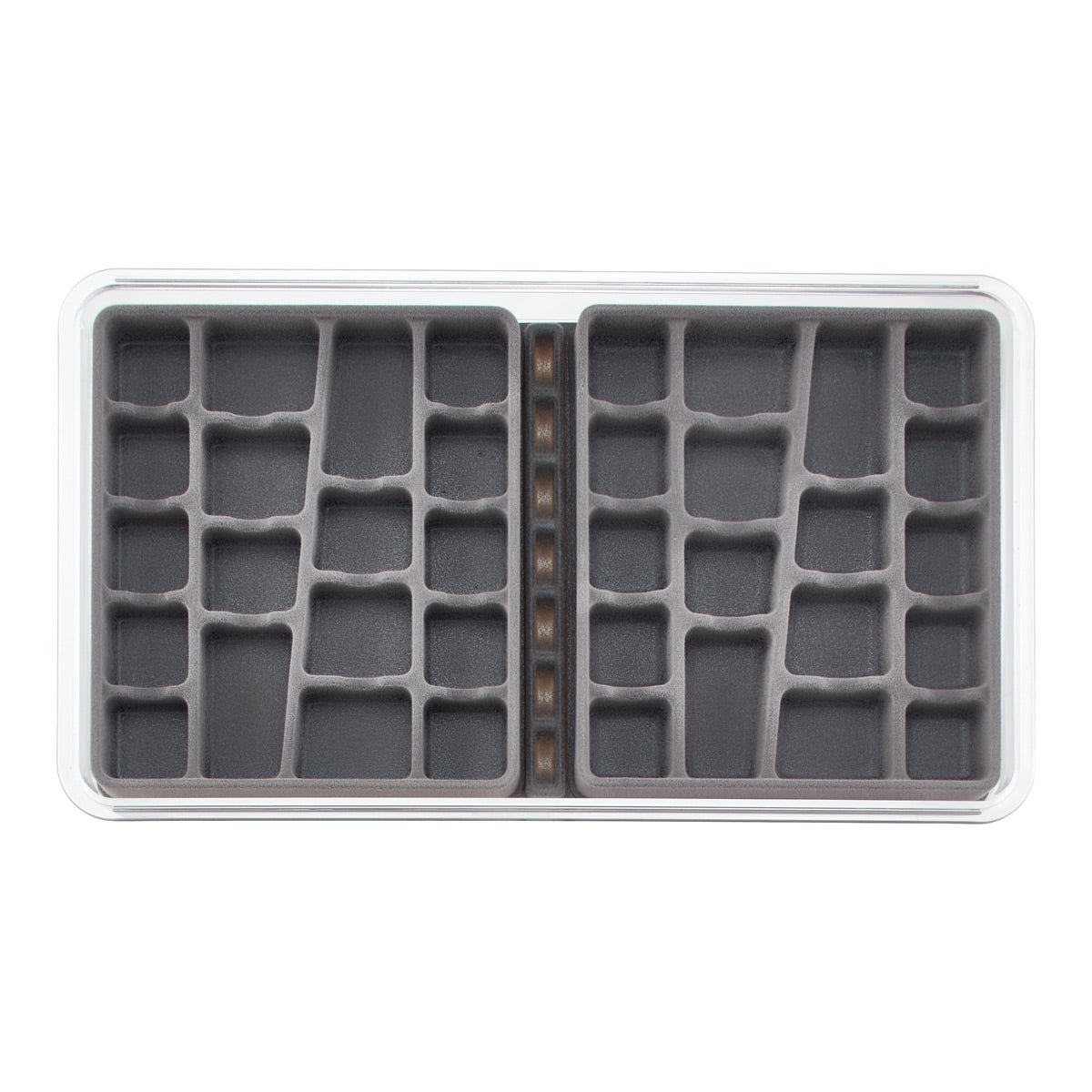 Grey Stackable Jewelry Tray System The Container Store