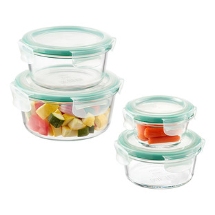 Glasslock Square Food Containers with Lids | The Container Store