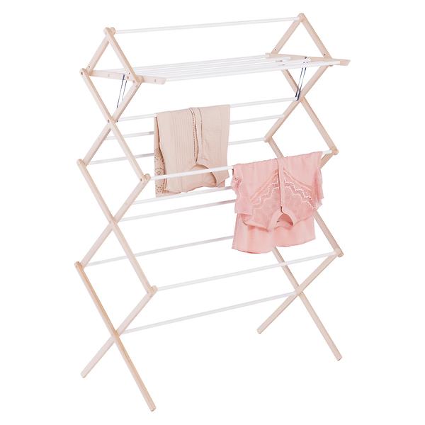 15-Dowel Wooden Clothes Drying Rack