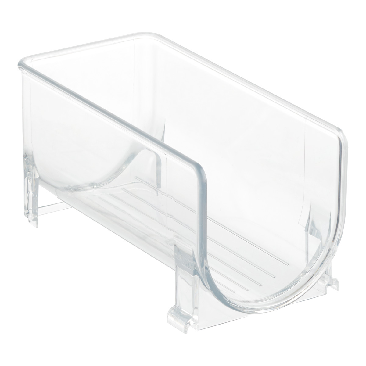 Clear Addis Wine Bottle 70-75cl Fridge Kitchen Pantry Refrigerator Catering Storage Container Holder 21 x 11.5 x 10.5 cm